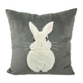 Axyaa Nordic Fresh Sofa Embroidery Pillow Cover Floral Decorative Pillowcase