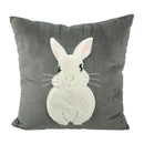 Axyaa Nordic Fresh Sofa Embroidery Pillow Cover Floral Decorative Pillowcase