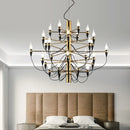Axyaa Modern Stairwell Pendant Light Chandelier for Hall Hotel Kitchen Bedroom Decor