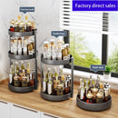 Axyaa Rotating Seasoning Storage Organizer Shelf