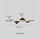 Axyaa Modern LED Pendant Light for Kitchen Island & Dining Room