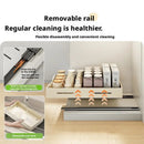 Axyaa Slide Out Kitchen Organizer Tray Plate Rack Spice Storage
