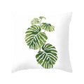Axyaa Green Leaf Pillowcases for Sofa, Car & Living Room Decor