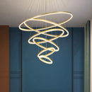 Axyaa Crystal Chandelier: Modern LED Ceiling Light for Living Room