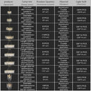 Axyaa Modern Crystal Ceiling Chandelier for Dining Room & Living Room