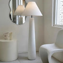 Axyaa Cream Nordic Art Mushroom Floor Lamp: Designer Fabric Lighting for Stylish Living Rooms