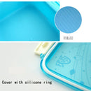 Axyaa 600ml Bento Box with Spacer for Kids, Microwave-Safe Lunch Container