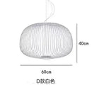 Axyaa Birdcage Pendant Light Foscarini Spokes 1/2 Light - Minimalist Design