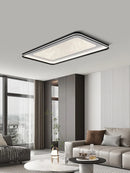Axyaa Cloud Rectangular Ceiling Light: Modern Minimalist Living Room Main Lamp
