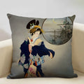 Axyaa Classic Japanese Lady Cushion Cover 45x45cm Home Decor Pillowcase