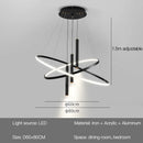 Axyaa LED Pendant Light: Creative Minimalist Home Lighting for Bedroom, Living Room, Bar Counter
