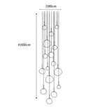 Axyaa Nordic Style Home Decor: Living Room, Dining Room, Staircase Chandeliers & Indoor Lighting