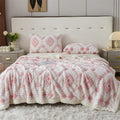 Axyaa Jacquard Lambswool Blanket: Warm, Skin-Friendly, Queen King Size Comforter
