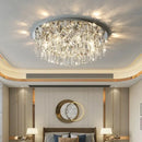 Axyaa Crystal LED Ceiling Lamp for Bedroom Living Room Art Deco Lighting Fixtures