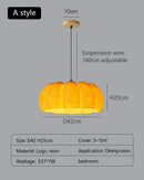 Axyaa Pumpkin Lantern Pendant Light for Home and Commercial Decor