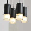Axyaa Acrylic LED Pendant Chandelier, Elegant Home Decor Light for Living Room, Bedroom