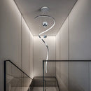 Axyaa Modern LED Pendant Light Chandeliers for Living Room & Staircase
