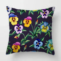 Tropical Plants Parrot Feather Cushion Cover for Sofa by Axyaa
