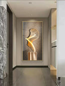 Axyaa Abstract LED Wall Lamp Modern Creative Decor for Bedroom, Study, Living & Dining Room