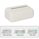 Axyaa Wall Mountable Tissue Box Holder - Automatic Lift, Waterproof, Reusable