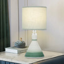 Axyaa Nordic Ceramic LED Table Lamp for Modern Home Decor in Living Room or Bedroom