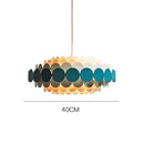 Axyaa Minimalist Frosted Chandelier LED Lights for Home Decor