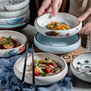 Axya Retro Ceramic Sushi Dishes Set Gold Plates Small Snack Tray Dinnerware