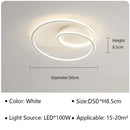 Axyaa Modern Nordic LED Ceiling Lamp for Stylish Room Lighting