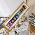 Axyaa Rainbow Wood Frame Holder Family Table Decor 3" 5" Kid Photo Storage