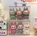 Labubu Doll Display Box: Axyaa Plush Storage Stand Cabinet for Collectible Toys