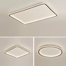 Axyaa LED Ceiling Lamp Dimmable Iron Living Room Bedroom Lighting Luminaire