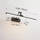 Axyaa Modern LED Wall Lamp for Room Decor, Adjustable Long Strip Mirror Light