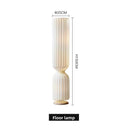 Axyaa Nordic Modern Twist Floor Lamp for Home Office Decor