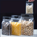 Axyaa Clear Zip Lock Snack Bags Set for Food Packaging