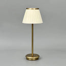 Axya Cordless Brass Table Lamp: Portable Nordic Charging Lamp