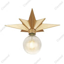 Axyaa LED Star Ceiling Light E27 Dual Color Living Room Kitchen Dining Lighting Fixtures