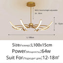 Axyaa Luxury Nordic Ceiling Light for Modern Minimalist Home Decor