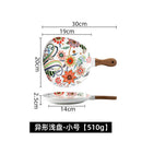 Axyaa Nordic Ceramic Breakfast Steak Plate Set