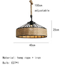 Axyaa Designer Rope LED Pendant Chandelier - Decorative Lighting for Restaurants, Hotels & Bedrooms