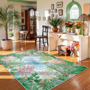 Axyaa Retro Light Luxury Tiger Sunset Rug: Large Area Bedroom & Living Room Carpet