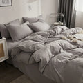 Axyaa Solid Color Matching Bed Four-Piece Set with Spring & Summer Design