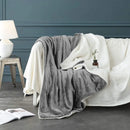 Axyaa Plush Sherpa Blanket: Soft, Cozy, Reversible Queen Size Throw