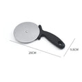 Axyaa Stainless Steel Foldable Pizza Plate with Non-Stick Spatula Handle