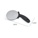 Axyaa Stainless Steel Foldable Pizza Plate with Non-Stick Spatula Handle