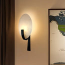 Axyaa Natural Marble Alabaster Wall Lamp for Elegant Living Spaces