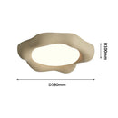 Axyaa Cloud Shape LED Ceiling Lamp for Modern Living Room and Bedroom
