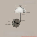 Axyaa Nordic LED Wall Sconce Marble Iron Modern Interior Lighting
