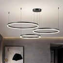 Axyaa Modern Pendant Light Chandelier for Dining Room and Ceiling, LED Indoor Decorative Lighting