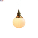 Axyaa Glass Ball LED Pendant Chandelier - Nordic Modern Hanging Light