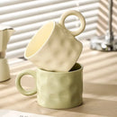 Axyaa Elegant Ceramic Mug Set - Stylish & Functional Coffee Cup in Light Luxury Style